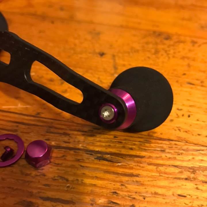 ☆新品未使用☆レイズスタジオ☆アブ.ダイワ用カスタムハンドルフルセット