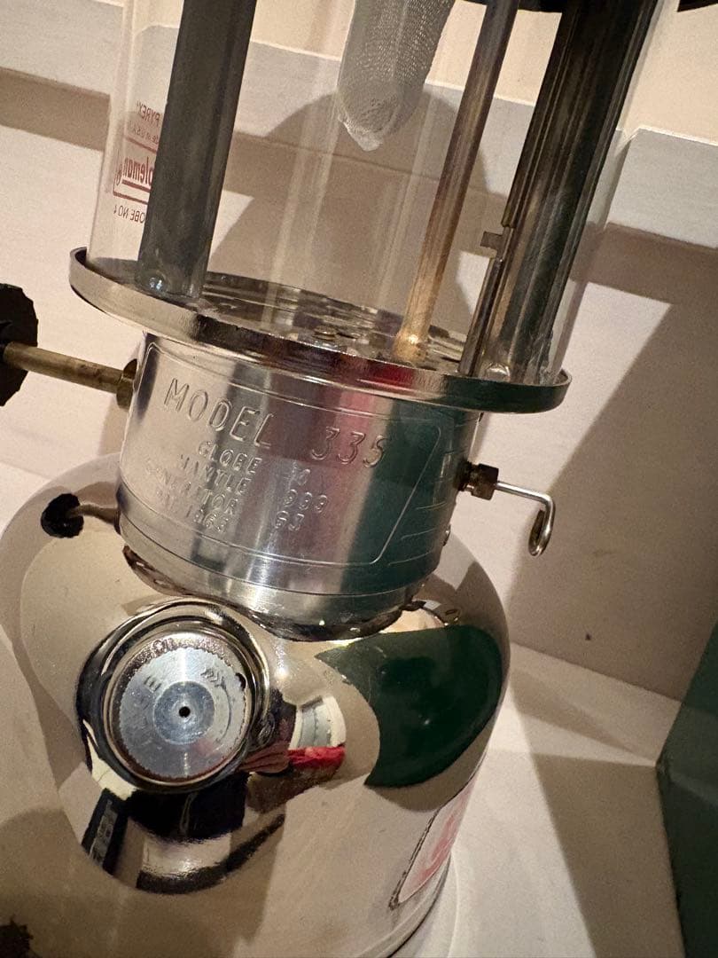 Coleman ビンテージランタン 335 84年10月ケース付きリメイク済み