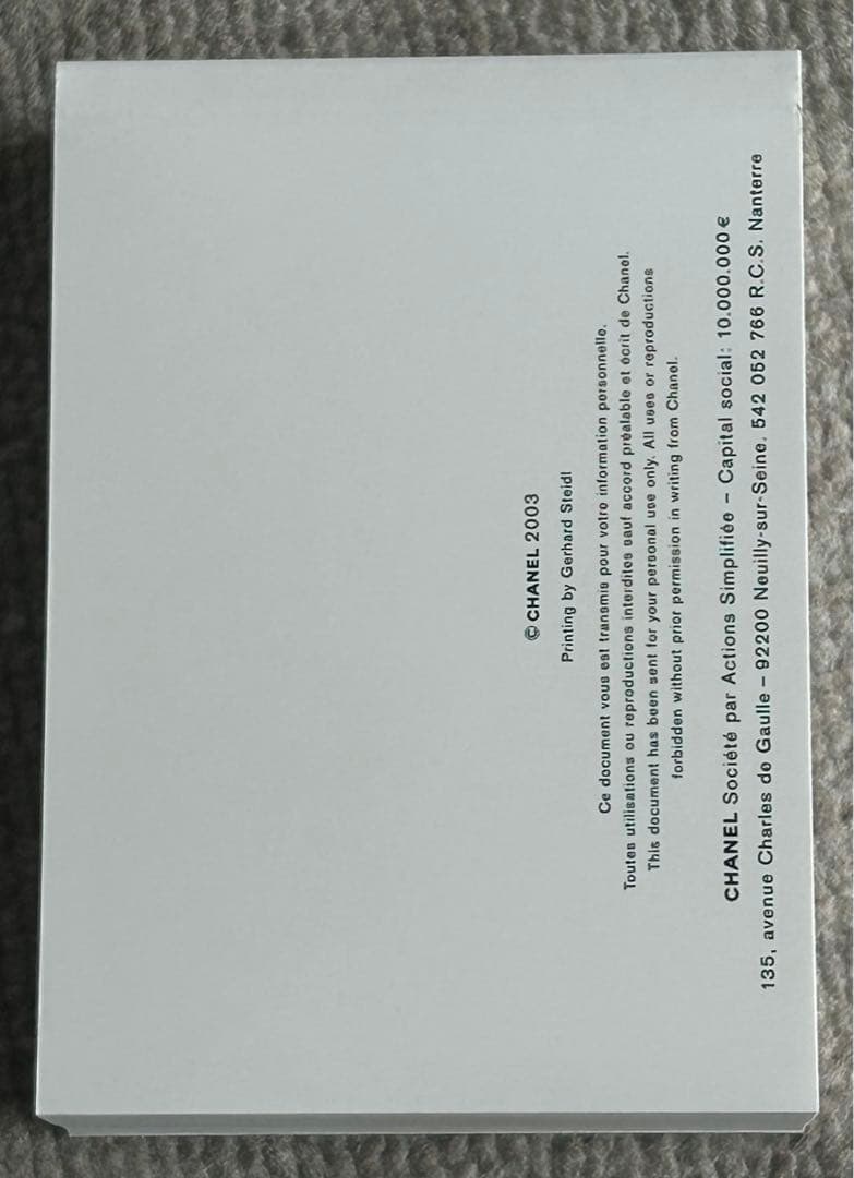 美品　CHANEL チェーン付きフィギュア&パラパラ漫画　新品未使用　非売品