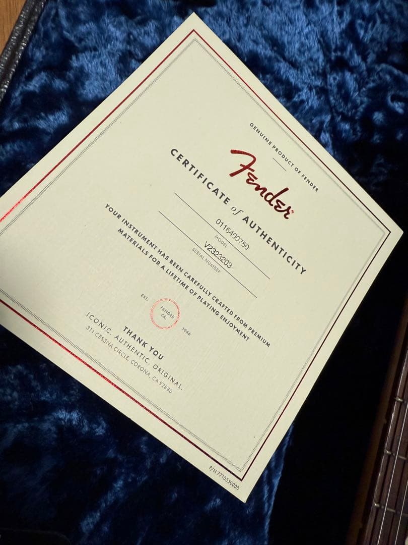 【最終値下】Fender Johnny Marr Jaguar, RW指板