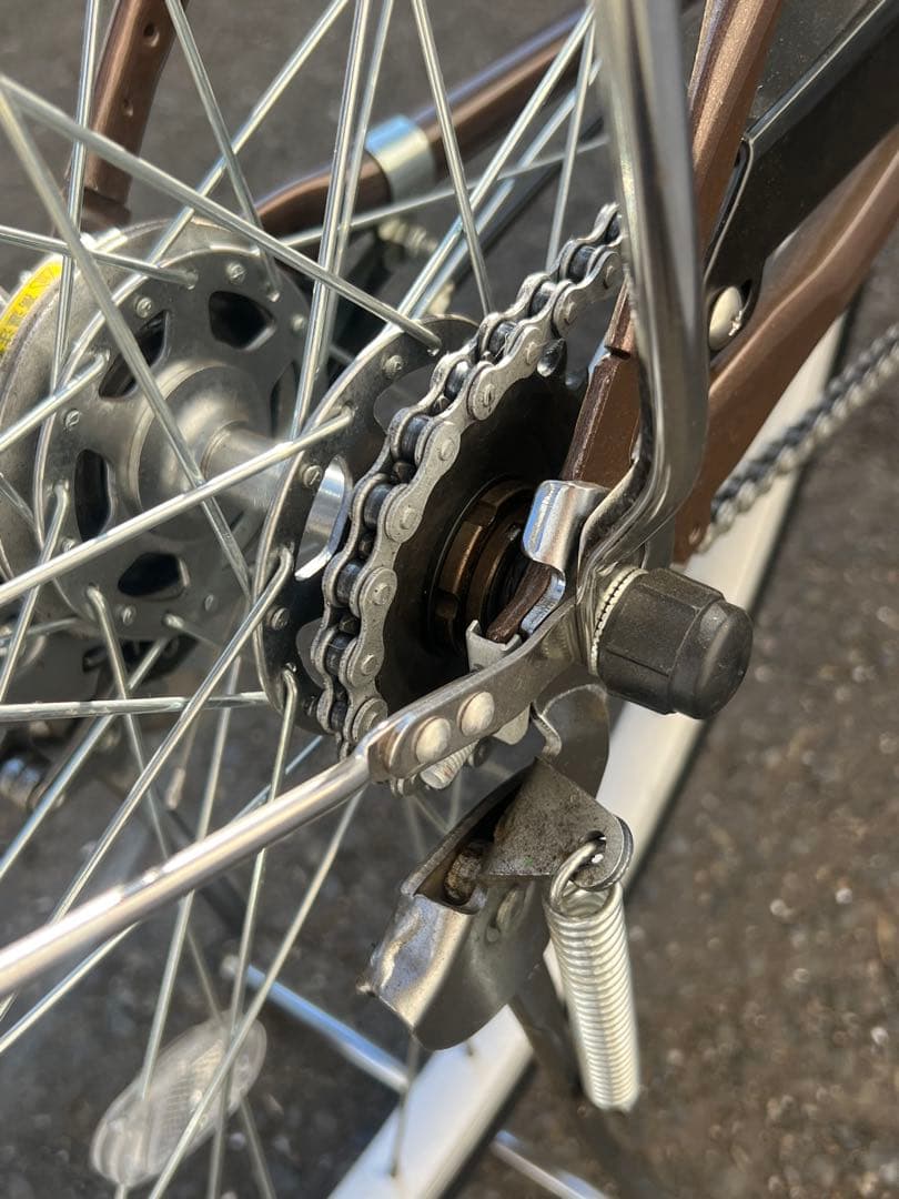 美品　Panasonic 電動アシスト自転車 茶 BE-FY612T 室内保管