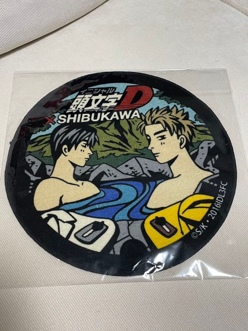 【全種類7種】頭文字D 限定 マンホールハンドタオル