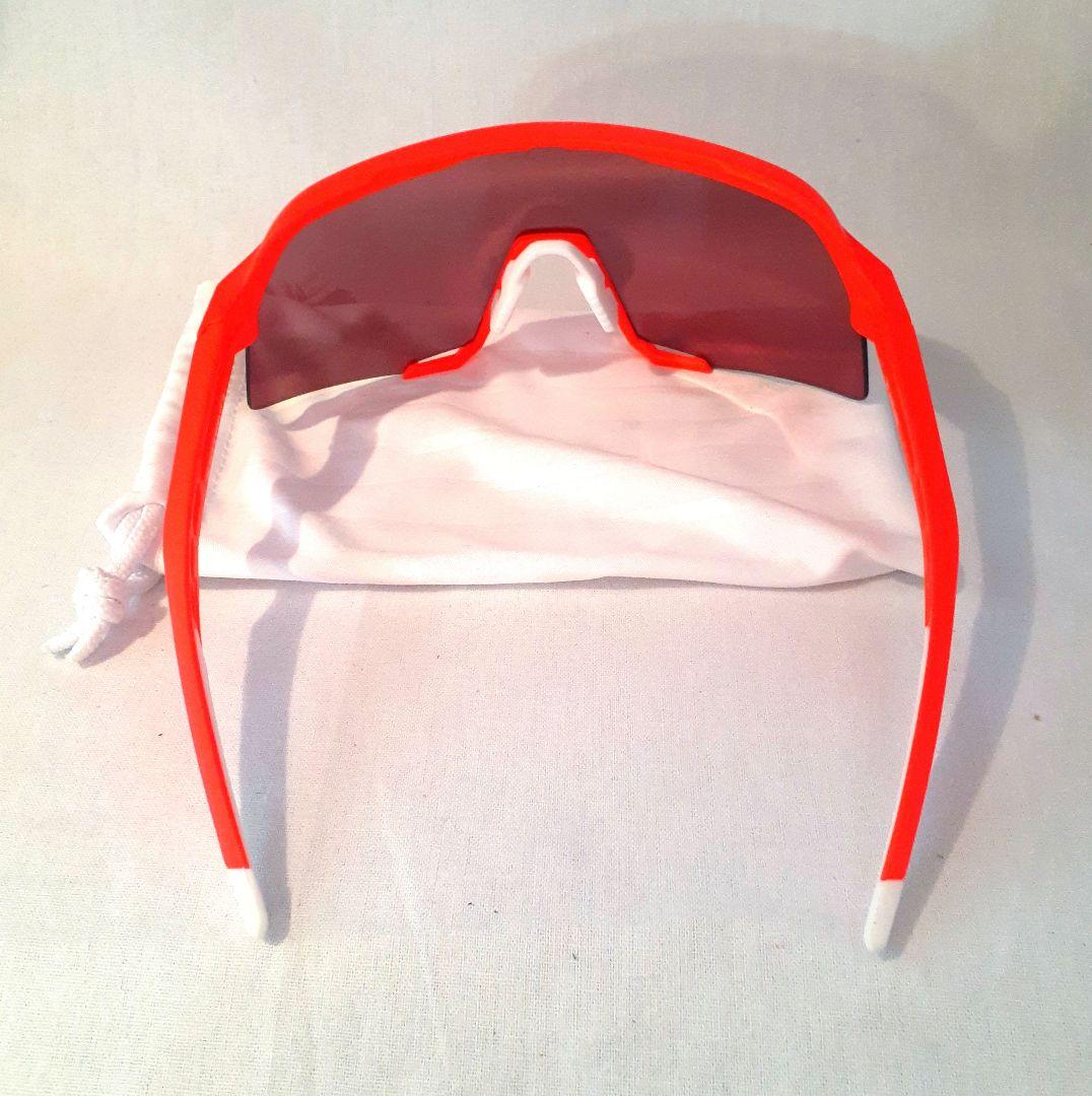 現在モデル 100% S3 ネオンオレンジ ワンハンドレッド サングラス