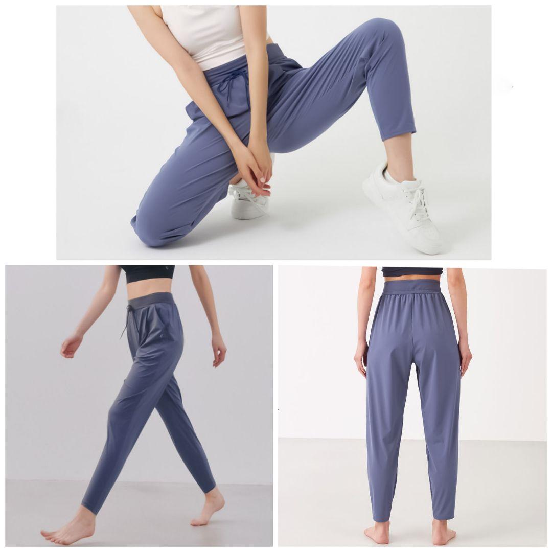 M【未使用】 チャコット　エアリーパンツ　黒　＊　ヨガウェア　ダンス　バレエ