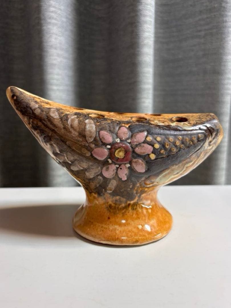 専用 【北欧アンティーク】ルーテボ(RUTEBO) 花柄の花瓶