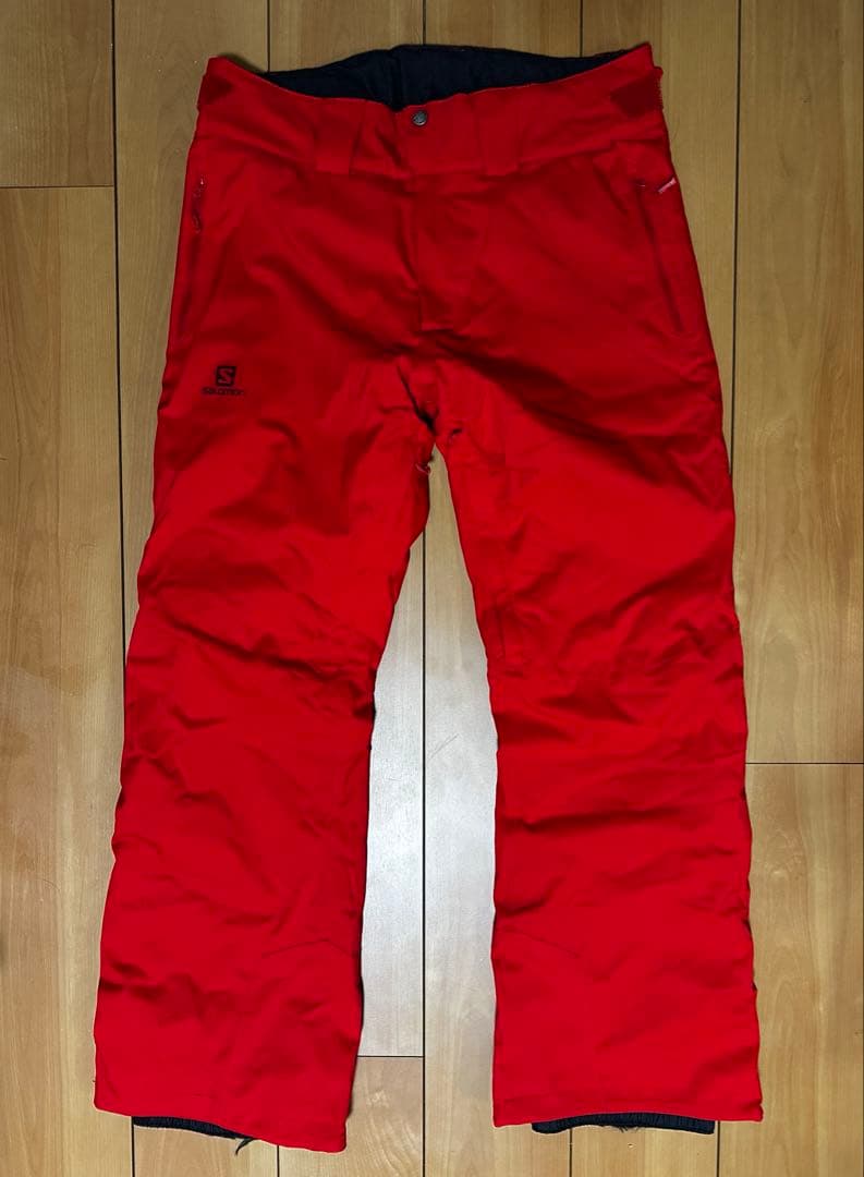 Salomon スキーウェア スノーボードウェア Lサイズ レッド