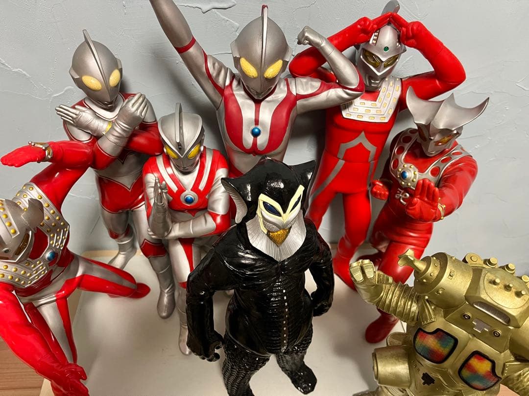 ウルトラマン ビッグソフビフィギュア　セットおまとめ8体