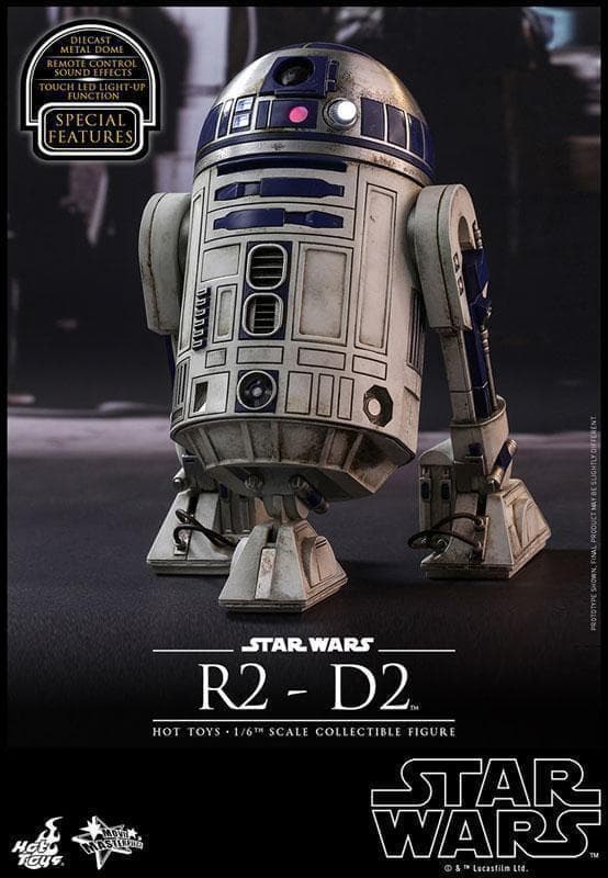 スター・ウォーズ R2-D2/フォースの覚醒　1/6スケール ホットトイズ 新品