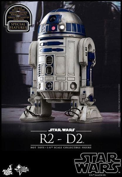 スター・ウォーズ R2-D2/フォースの覚醒　1/6スケール ホットトイズ 新品