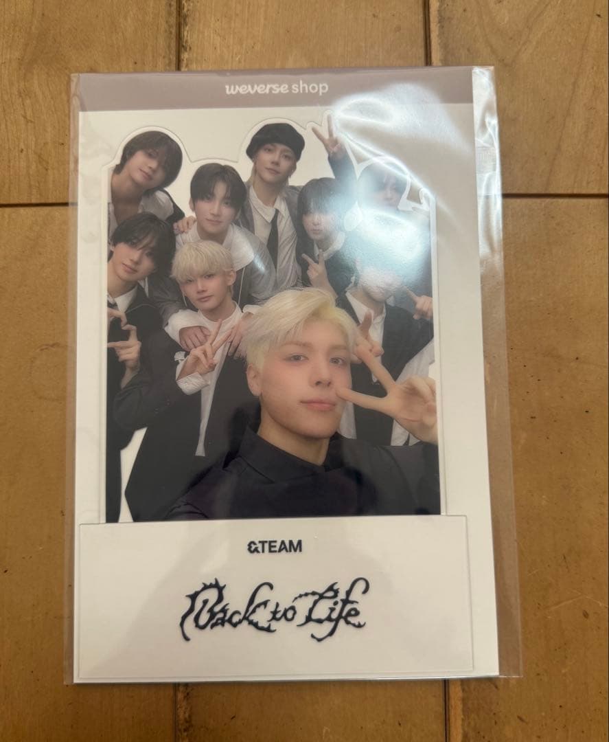 韓国　&TEAM　公式　ショーケース　ショケ　SHOW CASE　マフラー