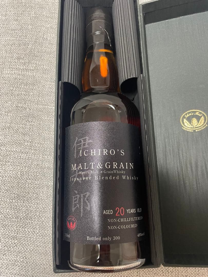 希少！Ichiro's MALT&GRAIN 20年熟成 限定300本