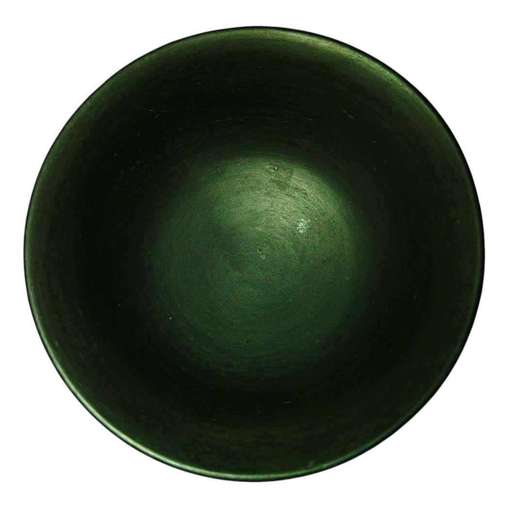 越後　新発田　米谷焼煎茶茶碗　蟹細工　明治レトロ　希少