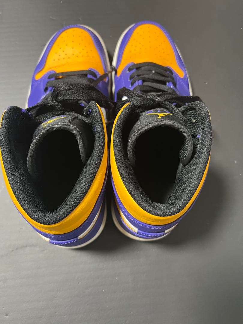 シューズ(男性用) NIKE AIR JORDAN 1 MID LAKERS 26.5cm