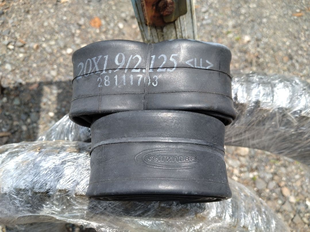 バイクトライアル チタン ストリート BMX マキシス タイヤ チューブ セット