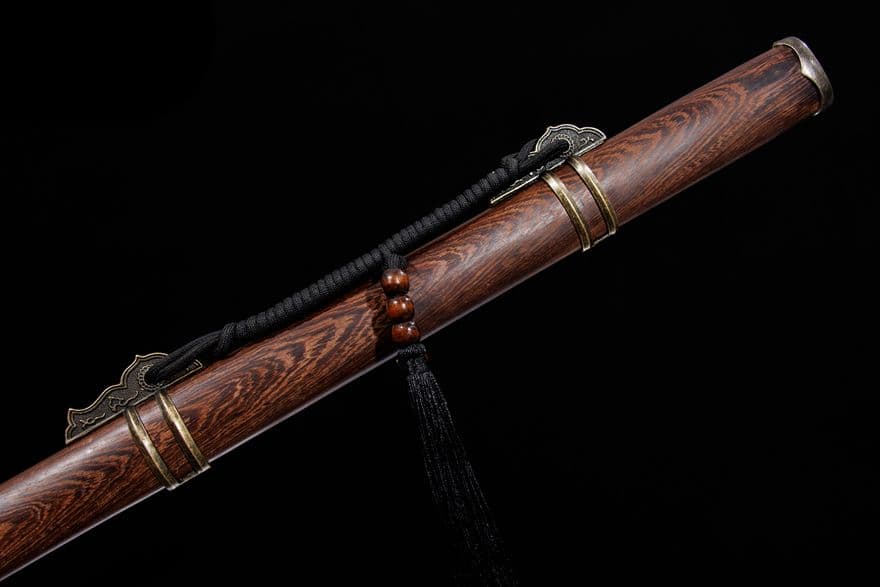 【長いシンプルな唐刀】 漢剣 古兵器 武具 刀装具 高級 鑑賞用 長剣 装飾用