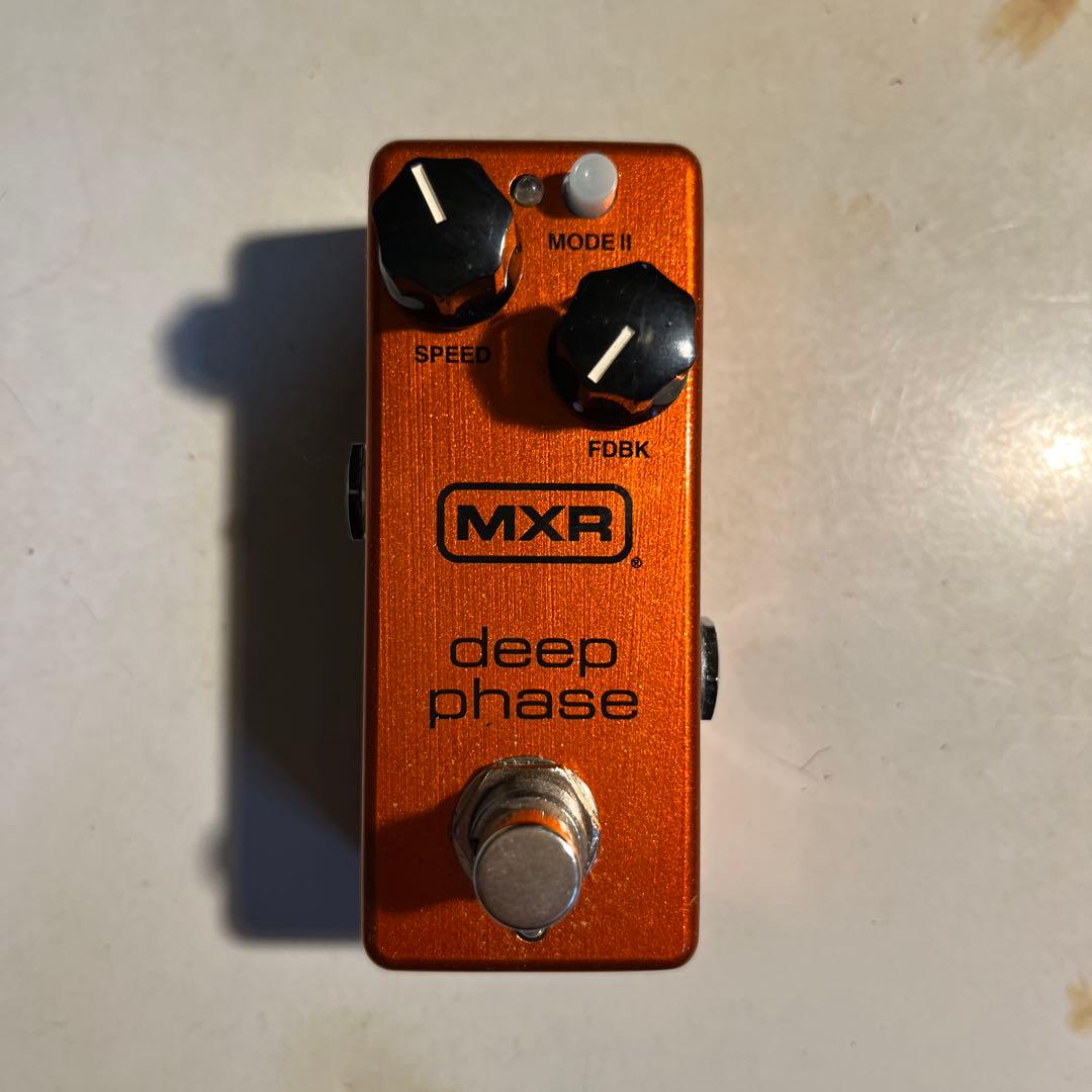 MXR deep phase ギターエフェクター