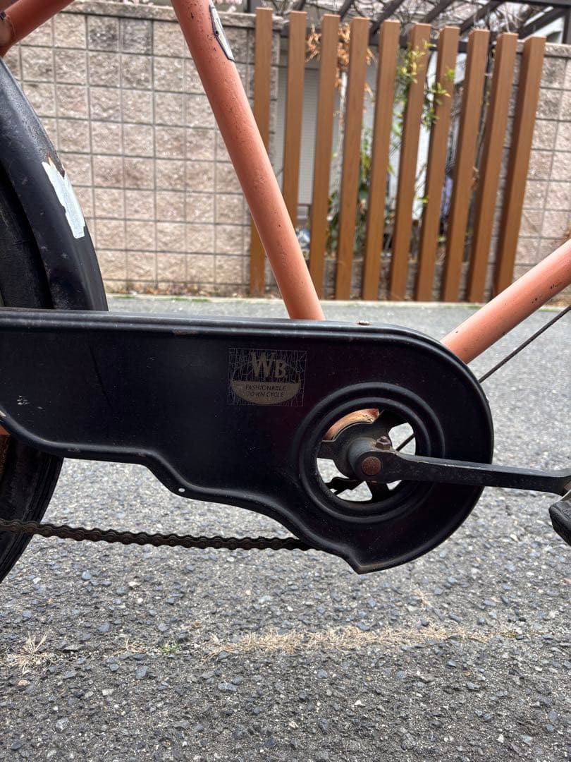 ウェルビー号26インチ　片面褪色あり　大阪市内に取りに来てくれる方のみ