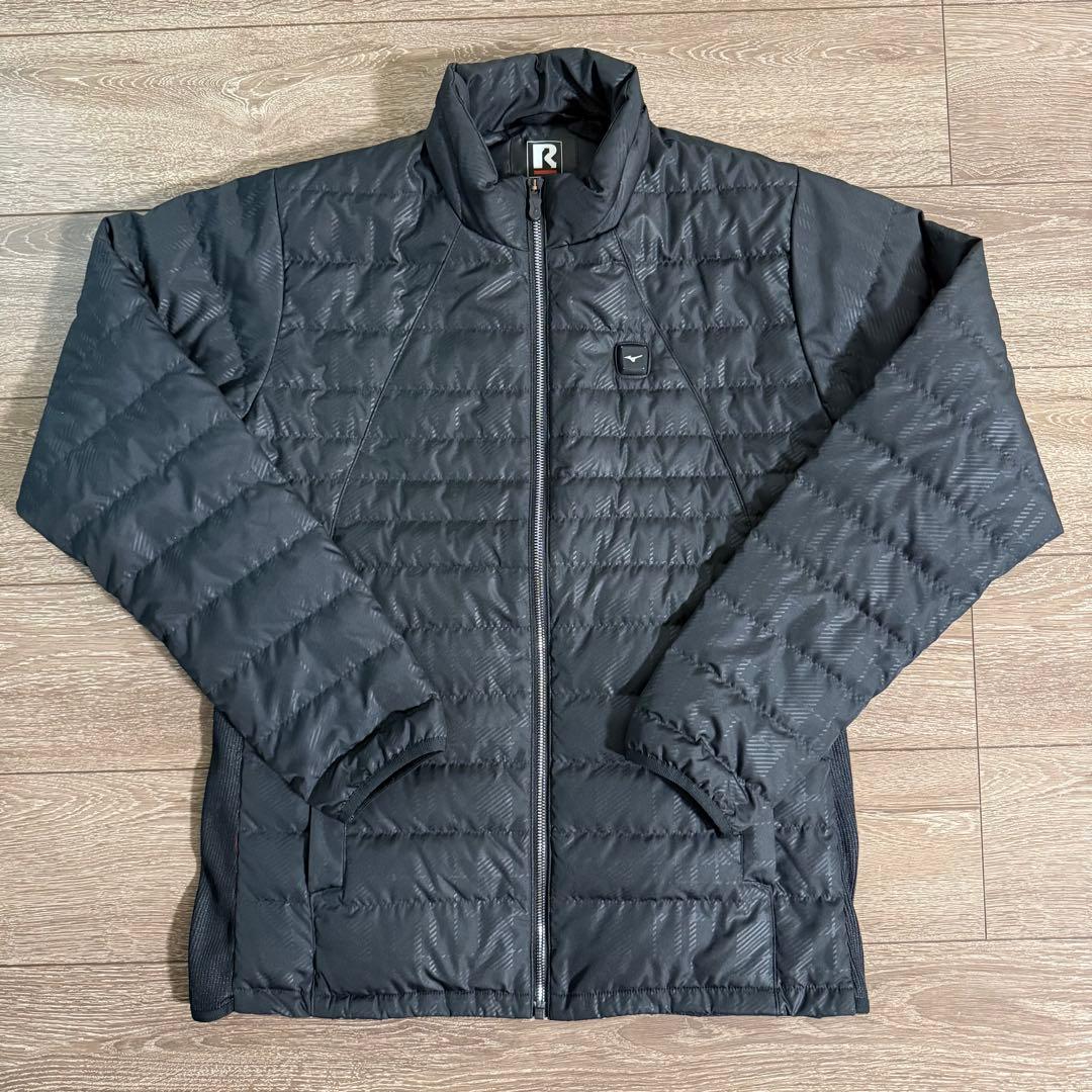 美品 MIZUNO GOLF ミズノ サーモブリッドムーブわ中綿ダウンジャケット