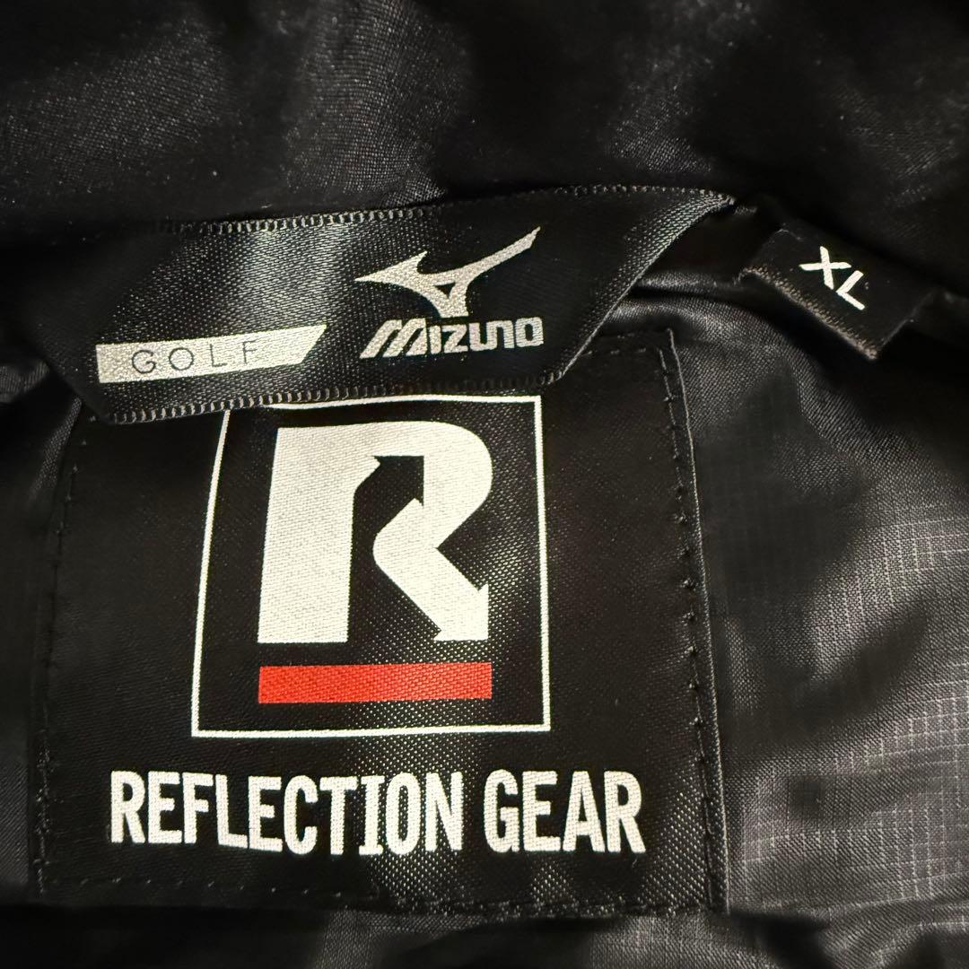 美品 MIZUNO GOLF ミズノ サーモブリッドムーブわ中綿ダウンジャケット