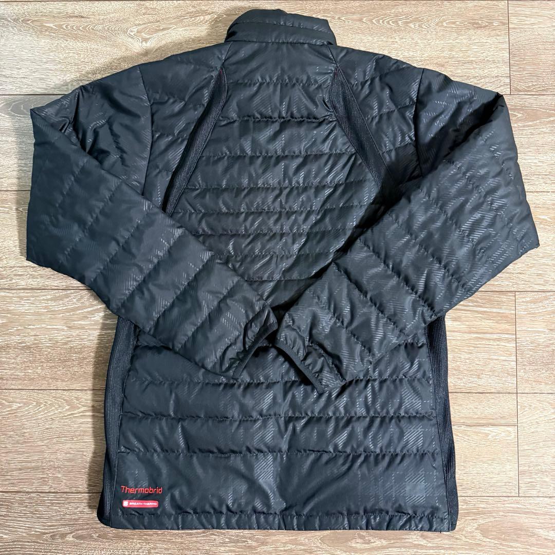 美品 MIZUNO GOLF ミズノ サーモブリッドムーブわ中綿ダウンジャケット