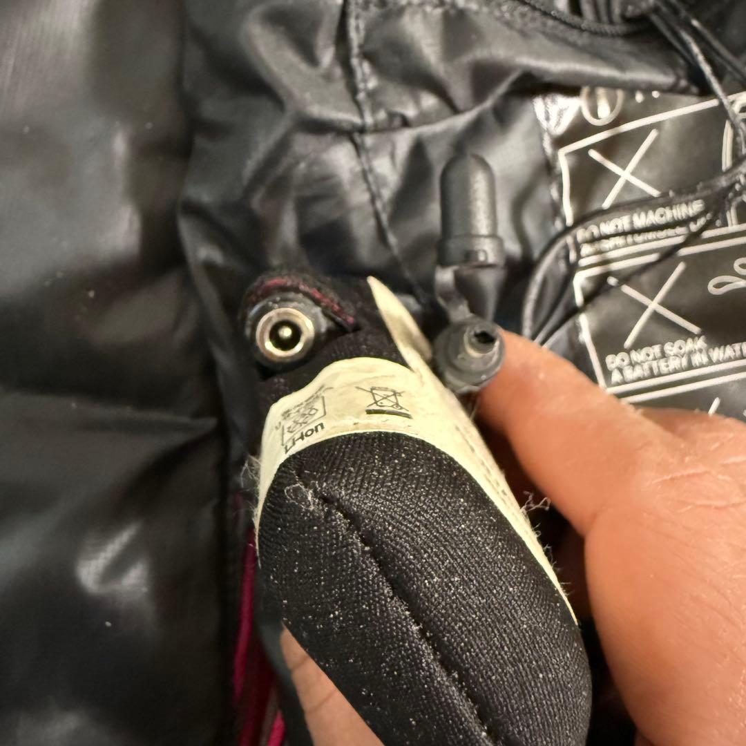 美品 MIZUNO GOLF ミズノ サーモブリッドムーブわ中綿ダウンジャケット