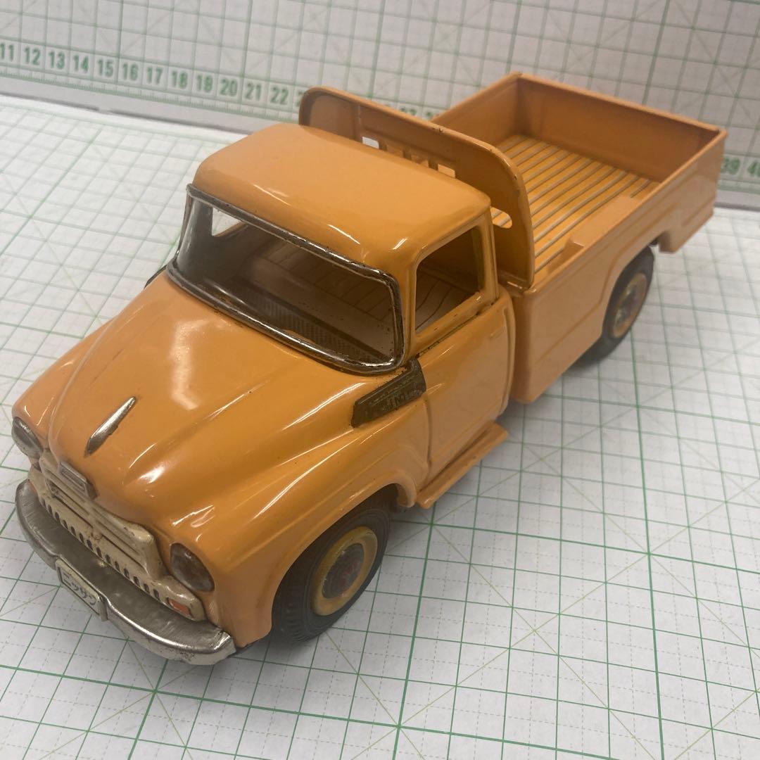 1950年代旧バンダイ赤箱シリーズ、日産ジュニアトラックのブリキスケールミニカー
