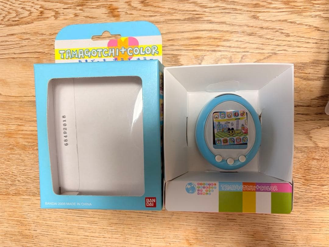 たまごっちプラスカラー　ブルー　箱あり