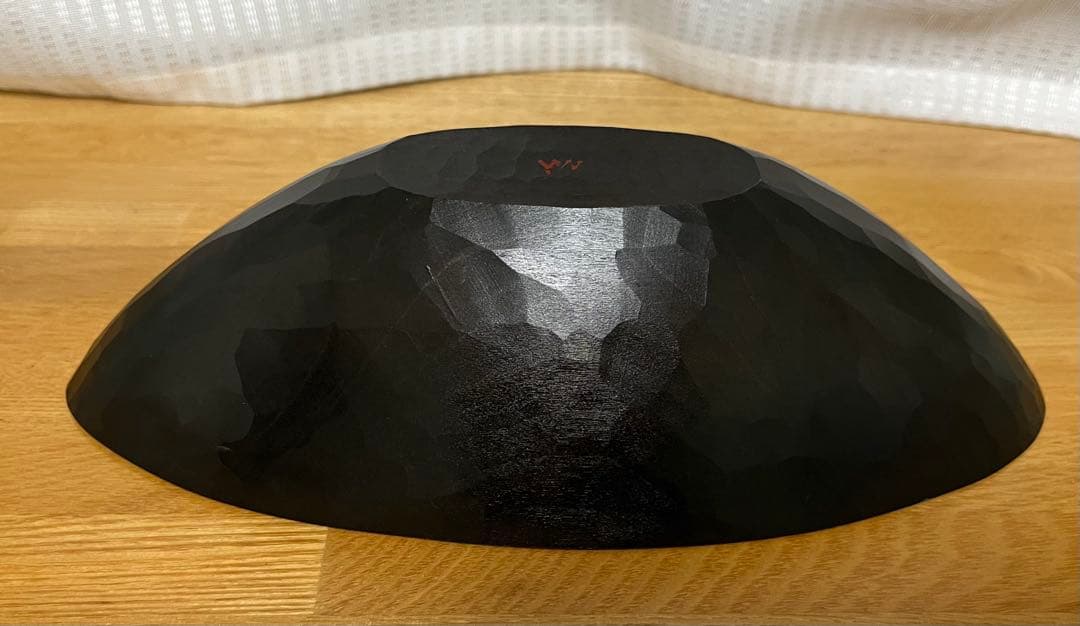 m*e様 三谷龍二　器　黒漆　楕円鉢