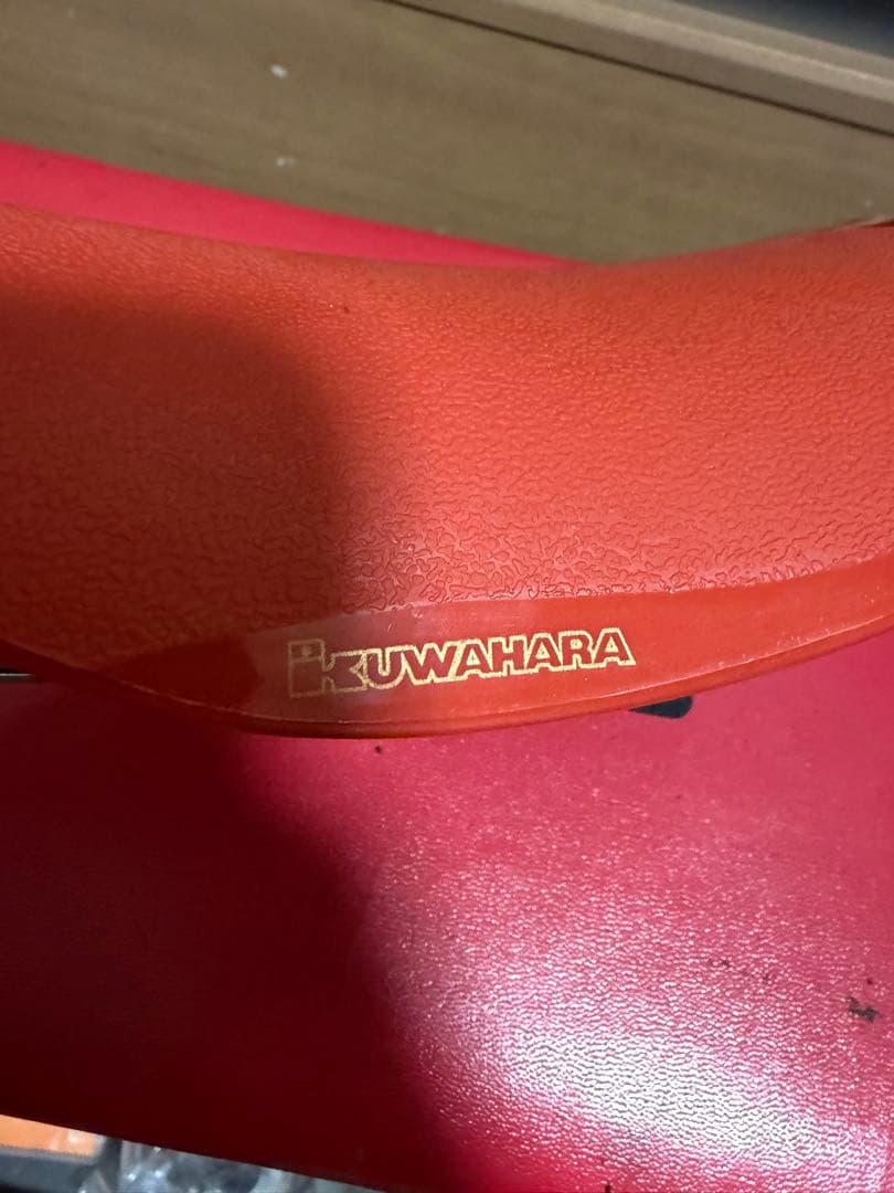 KUWAHARA 純正サドル 当時物 デッド　OLD BMX クワハラ