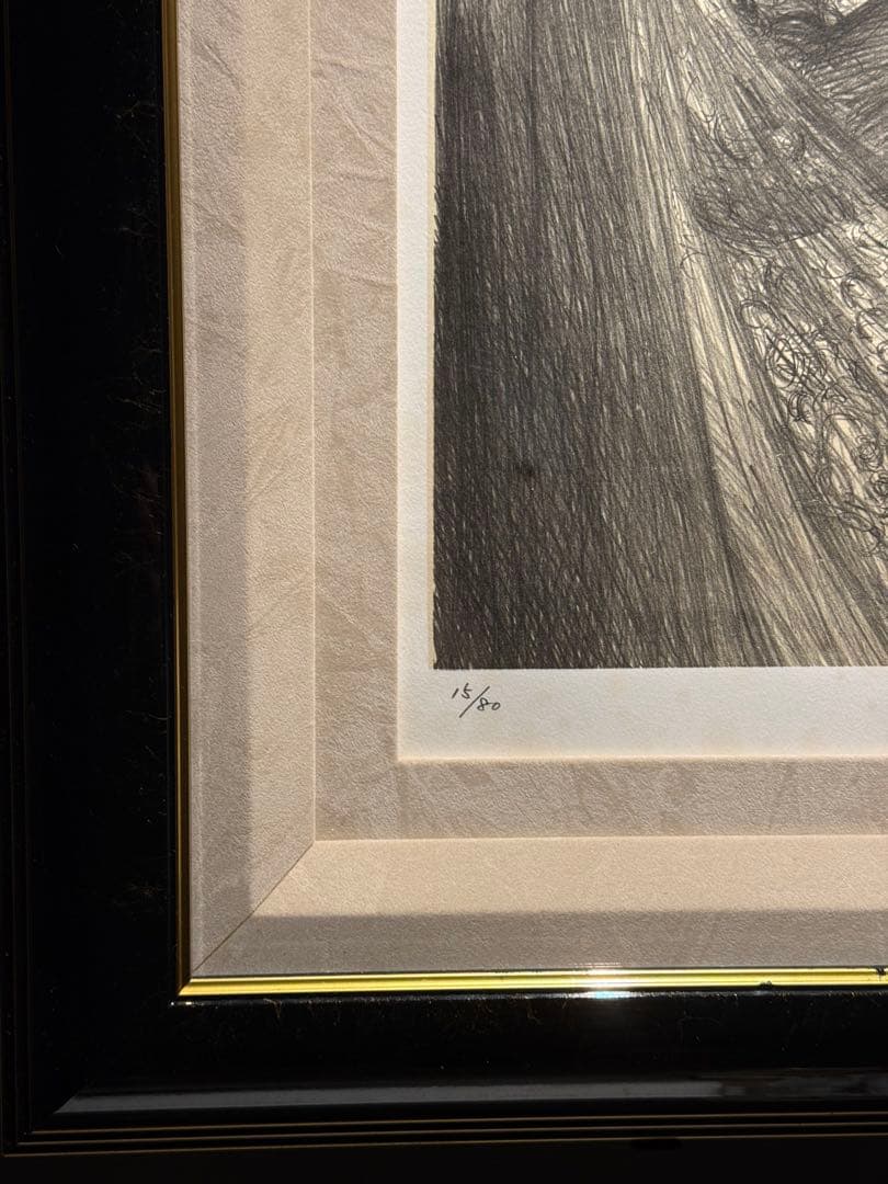 天野喜孝【妖夢】lithograph 直筆サインあり