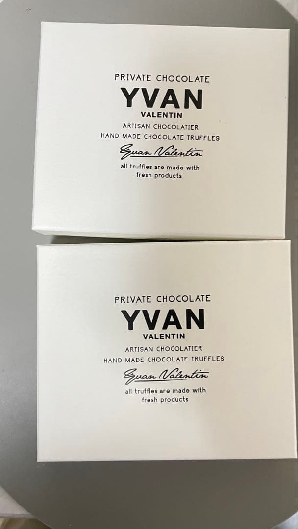 Yvan Valentin チョコレートトリュフ　12個入り✖️2