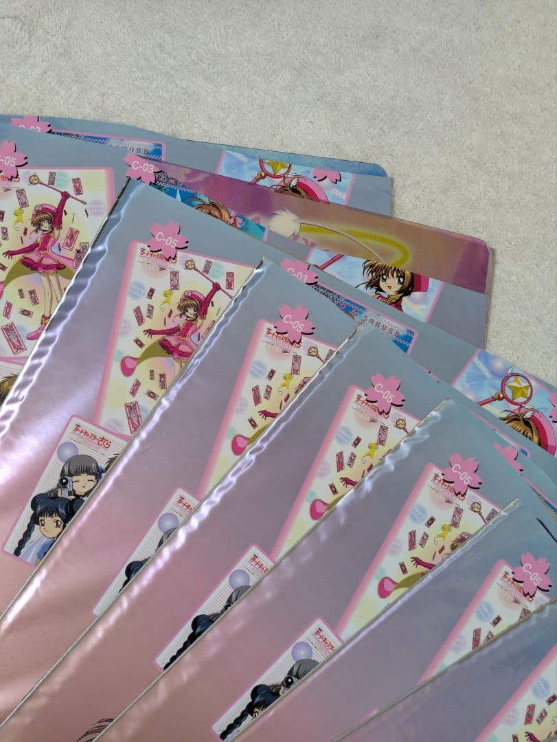 劇場版　カードキャプターさくら　封印されたカード　コレクションカードLフルセット