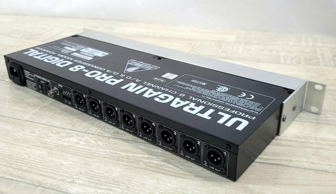 【美品】Behringer AD/DA コンバータ 8ch ADA8000 ②