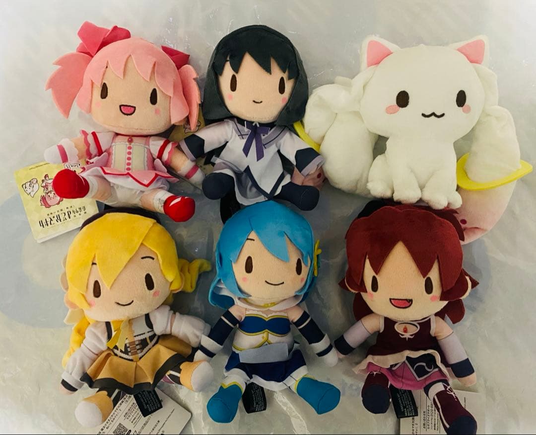 劇場版魔法少女まどか☆マギカ [新編]叛逆の物語ふわぷちぬいぐるみ 6種セット