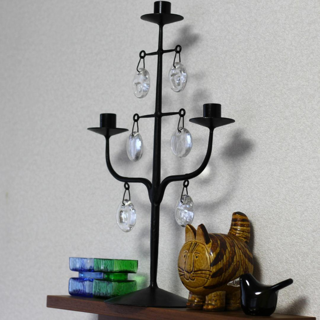 【大型・刻印】Erik Hoglund　エリックホグラン　キャンドルスタンド06