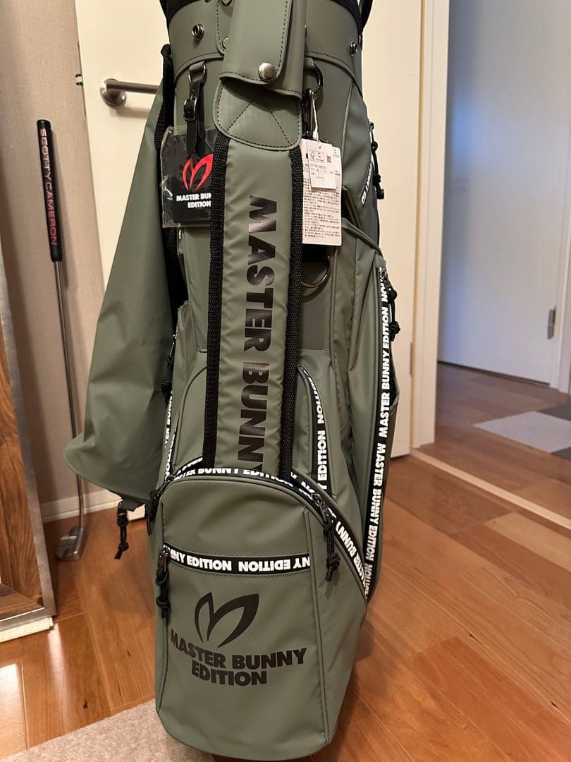 MASTER BUNNY EDITION キャディバッグ オリーブグリーン