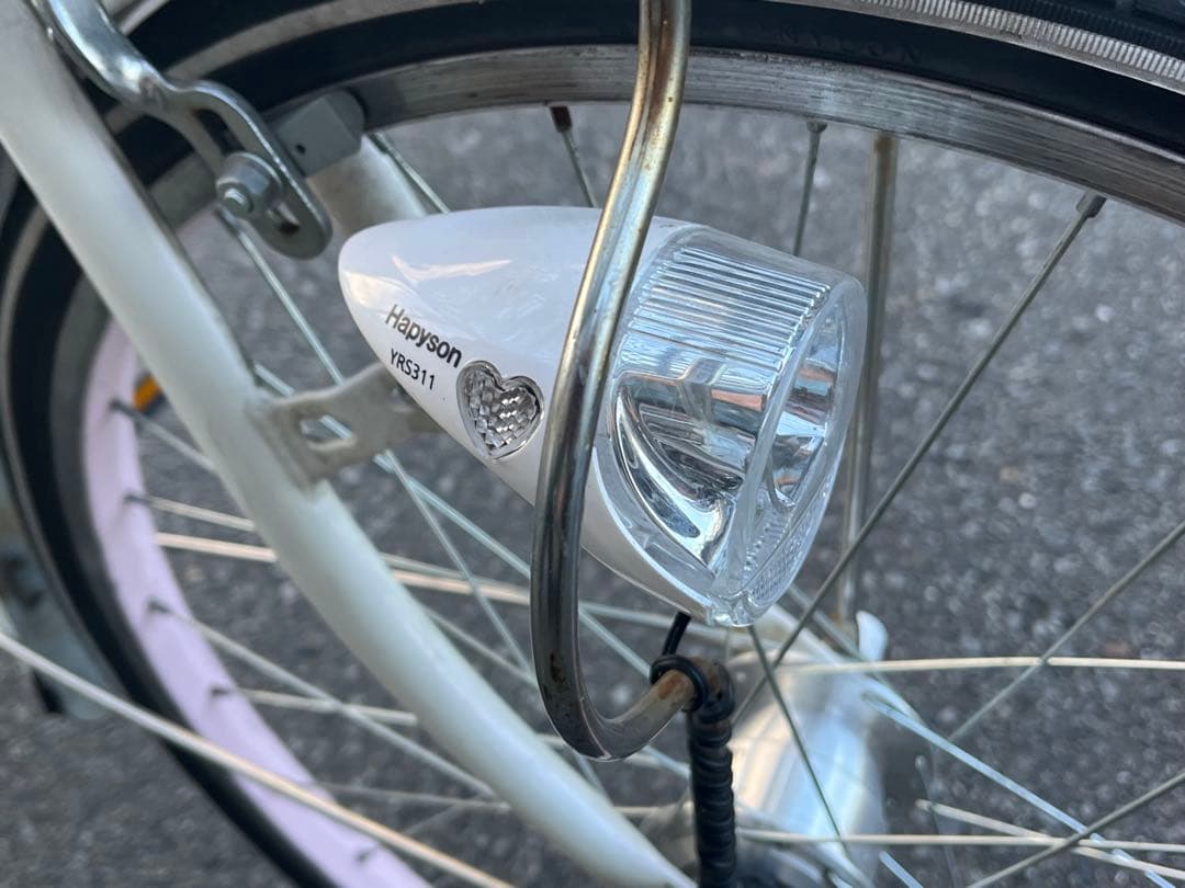 T*u様 中古女の子自転車LEDオートライトGIRL’s LABO 22インチ※