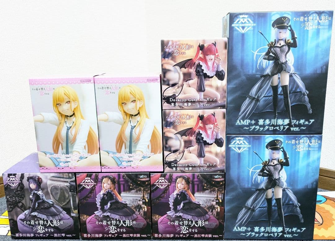 【未開封】着せ恋 喜多川海夢 AMP DC ぬーすと フィギュア まとめ売り9個