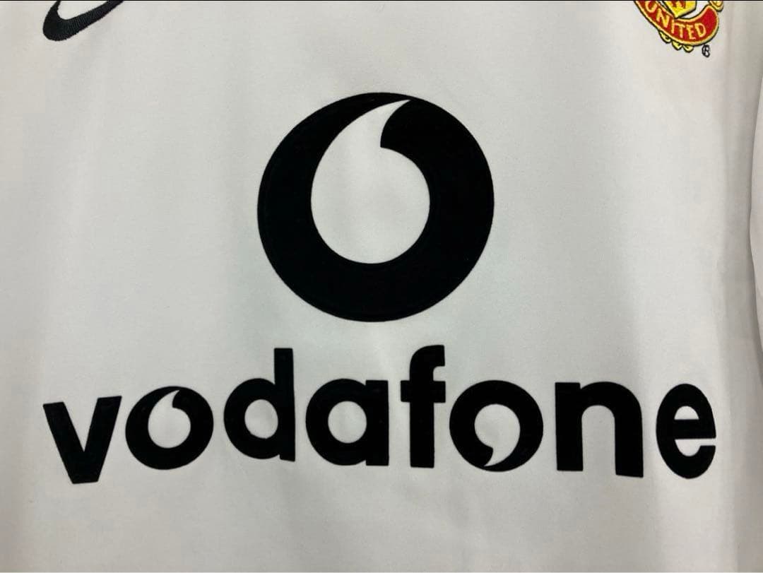 02/03 マンチェスターユナイテッド　ベッカム　長袖アウェイユニフォーム