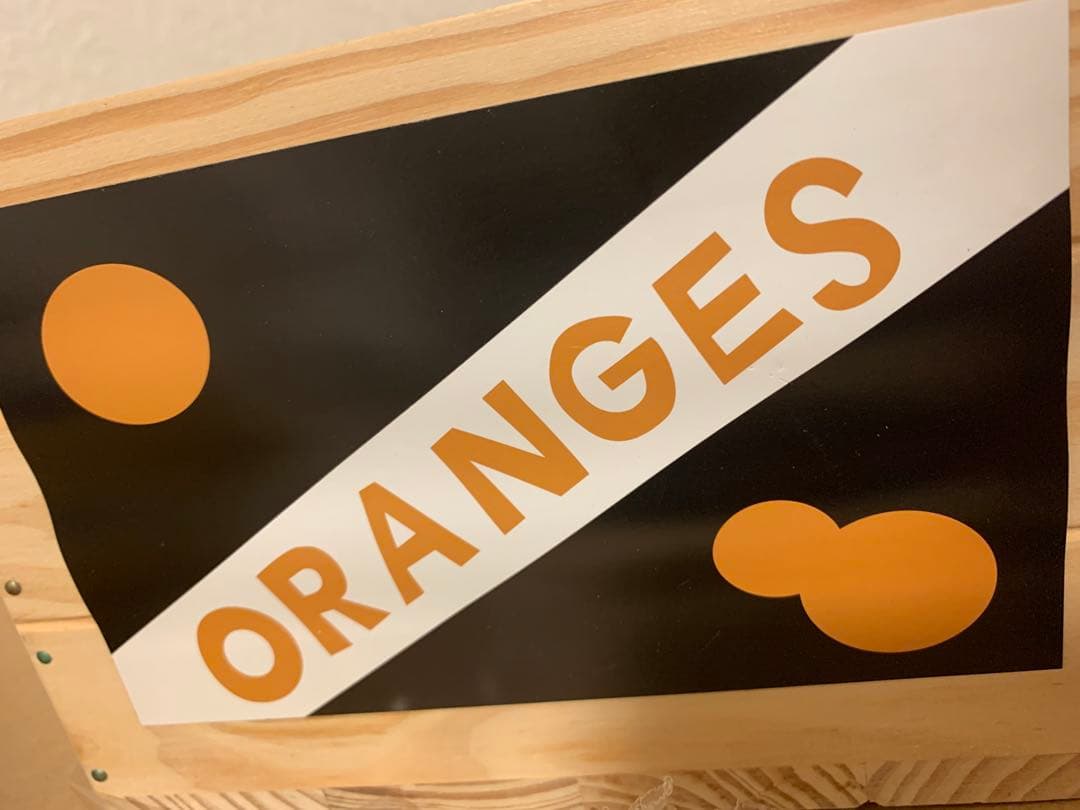 チェブラーシカぬいぐるみ　オレンジ木箱入り