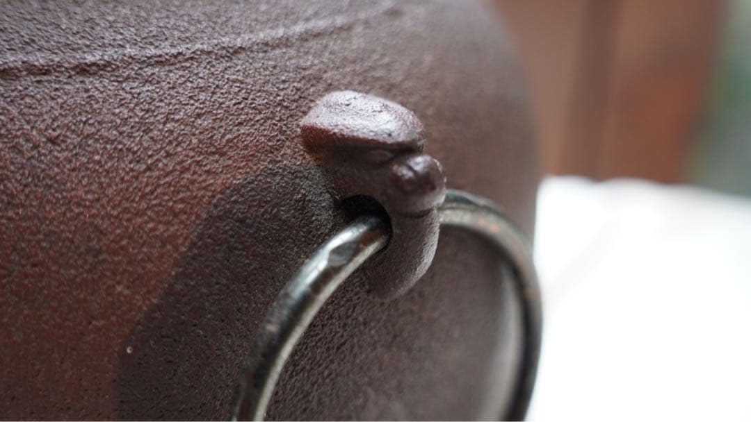 【茶釜】鉄瓶　古物　骨董　茶道具　南部鉄器