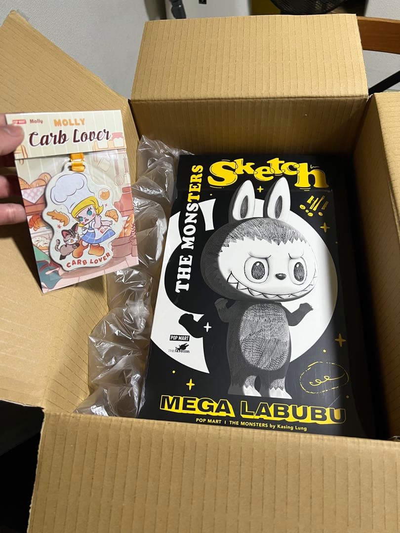 MEGA LABUBU 400% Sketch 新品未開封