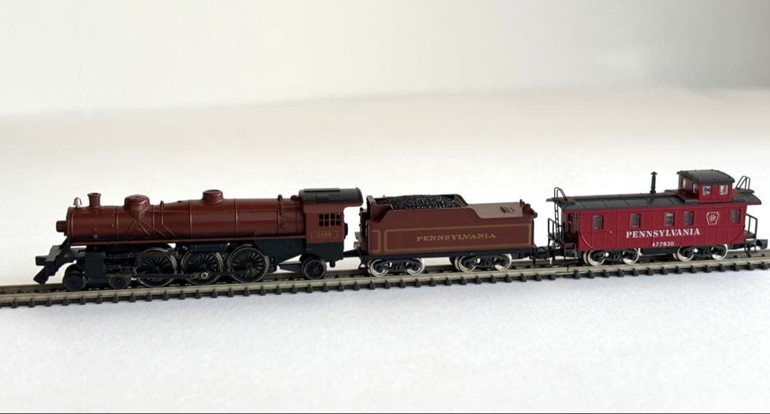 メルクリン　mini-club ペンシルバニア鉄道　蒸気機関車 セット　完動品