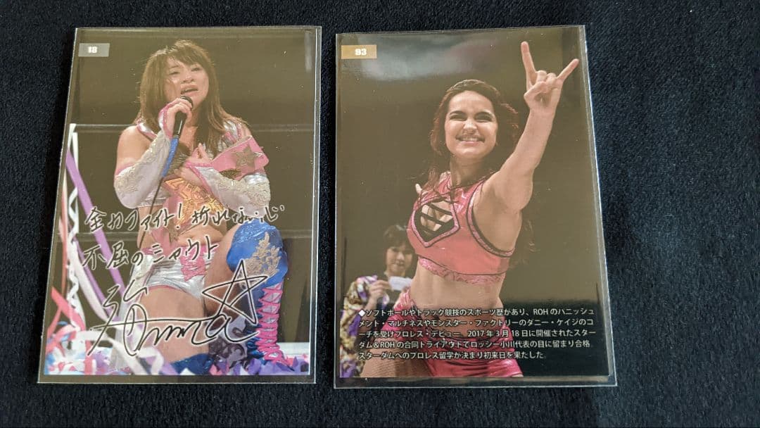 三村ひろみ　ギャビーオーティス　サインカード