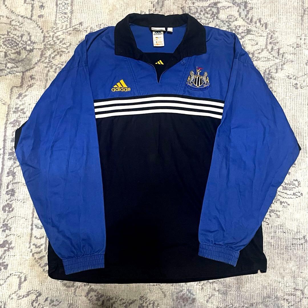 90s adidas ヴィンテージ ニューカッスル ドリルトップジャケット