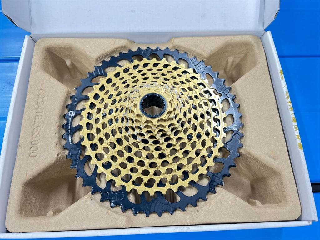 スラム カセット カセットスプロケット スプロケ MTB 10-52T ゴールド