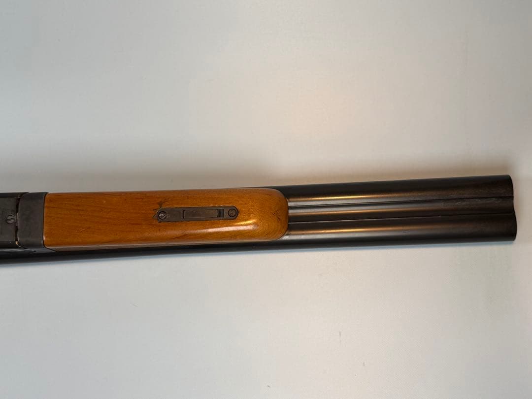 ハドソン製水平二連ダブルバレルショットガン 木製ストック