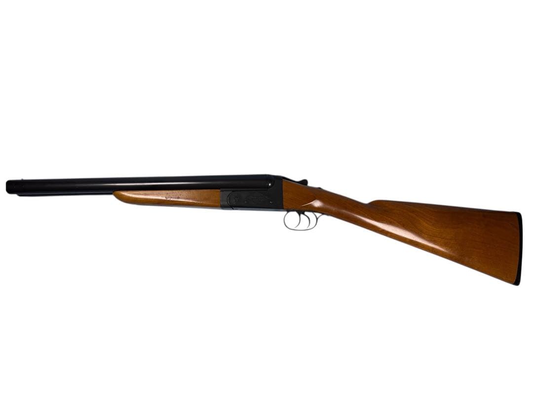 ハドソン製水平二連ダブルバレルショットガン 木製ストック