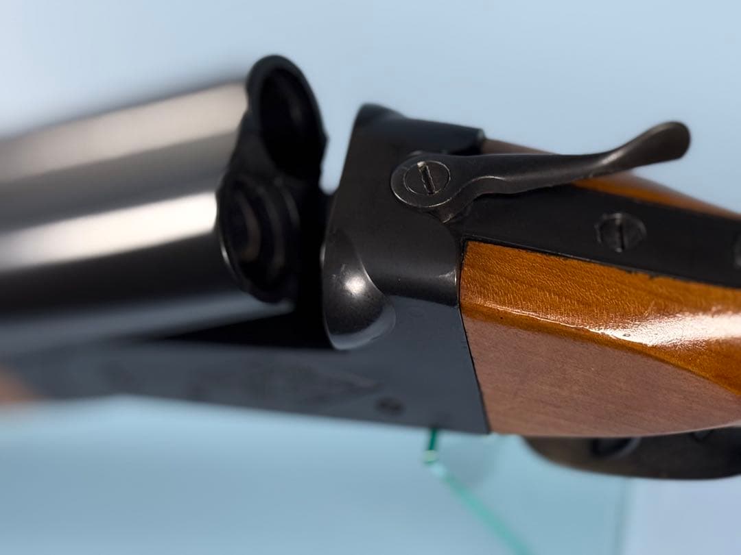 ハドソン製水平二連ダブルバレルショットガン 木製ストック