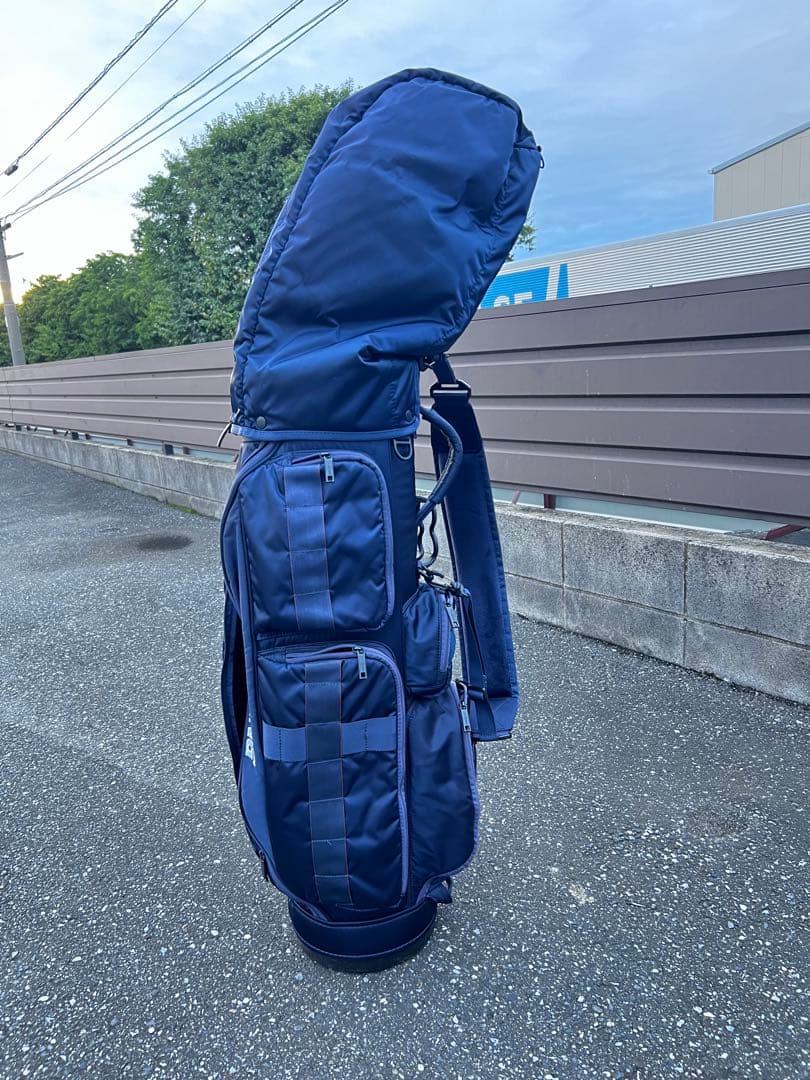 BRIEFING キャディバッグ ネイビー